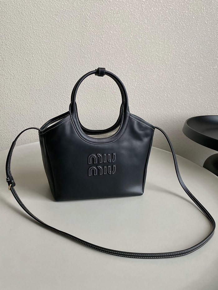 Small Miu Miu Tote Black F0120