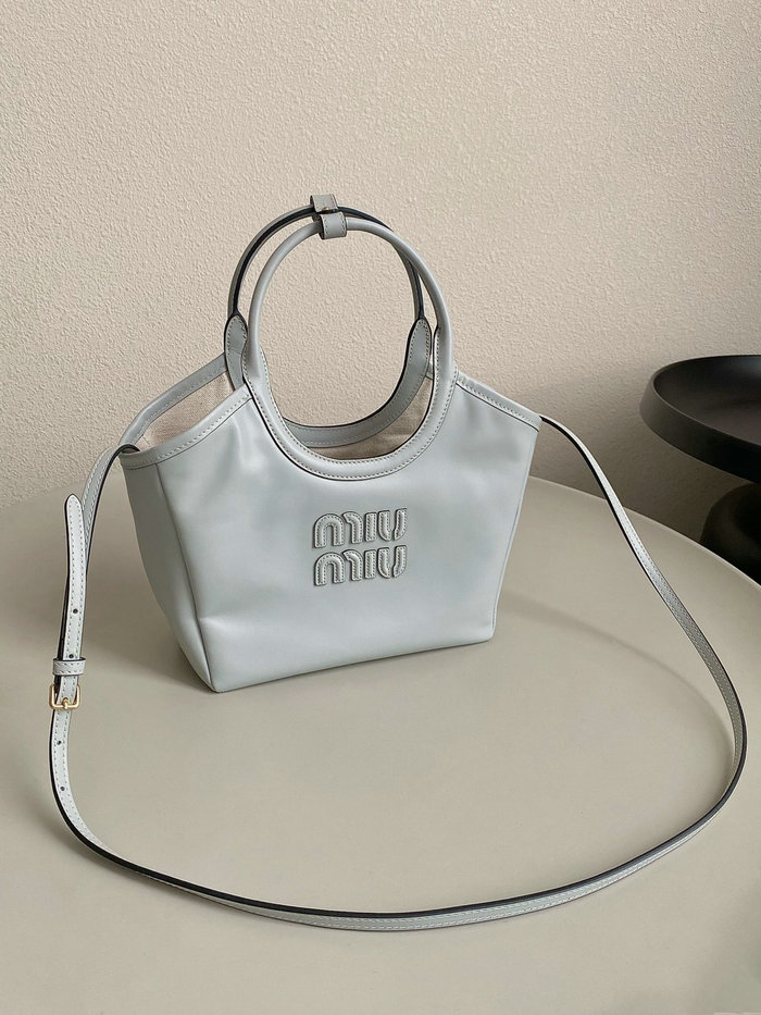 Small Miu Miu Tote Blue F0120