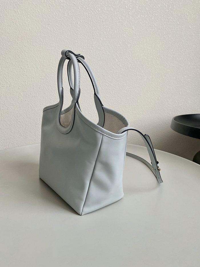 Small Miu Miu Tote Blue F0120