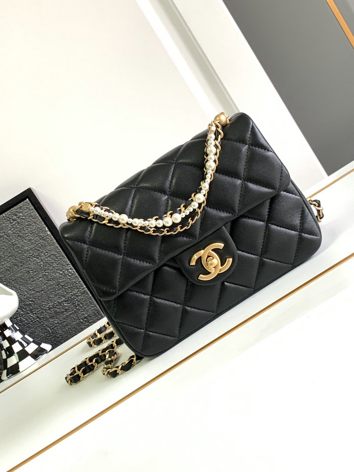 Chanel Mini Flap Bag Black AS4384