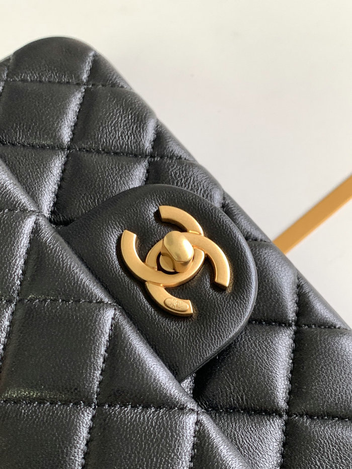 Chanel Mini Flap Bag Black AS4385