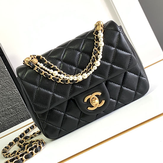 Chanel Mini Flap Bag Black AS4385