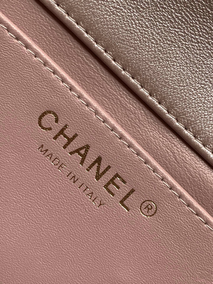 Chanel Mini Flap Bag Pink AS4385