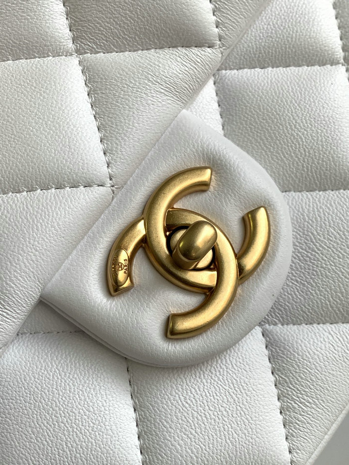 Chanel Mini Flap Bag White AS4384