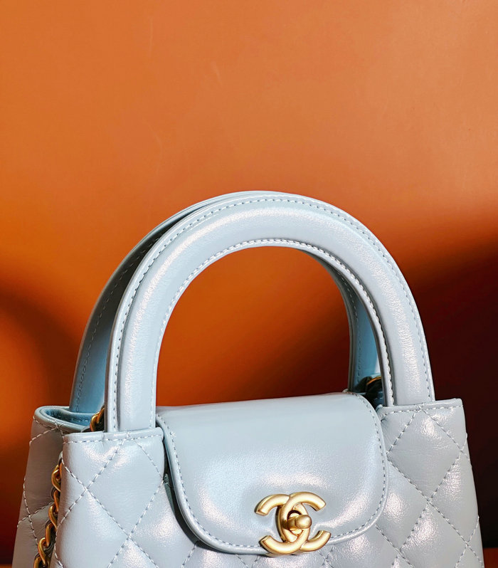 Chanel Mini Shopping Bag Blue AS4416