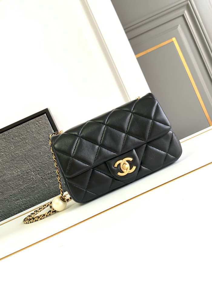 Chanel Small Flap Bag Black AS4861