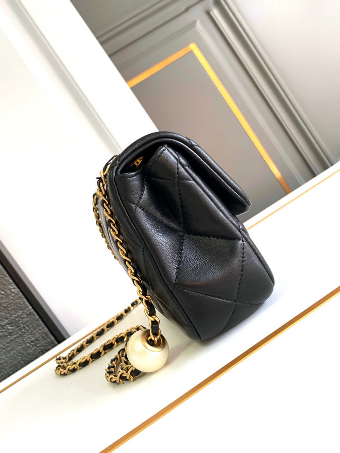 Chanel Small Flap Bag Black AS4861