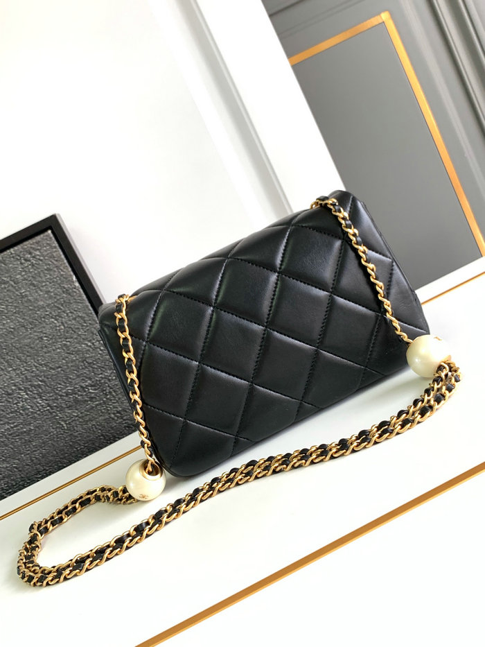 Chanel Small Flap Bag Black AS4861