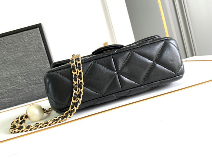 Chanel Small Flap Bag Black AS4861