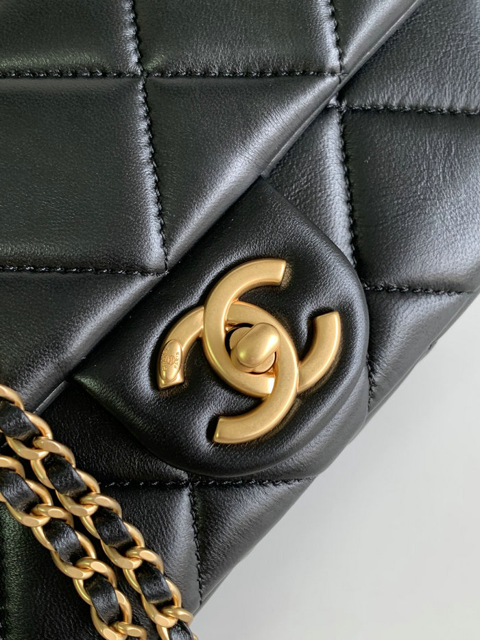 Chanel Small Flap Bag Black AS4861