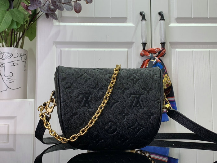 Louis Vuitton Monogram Empreinte Mini Bumbag Black M82335