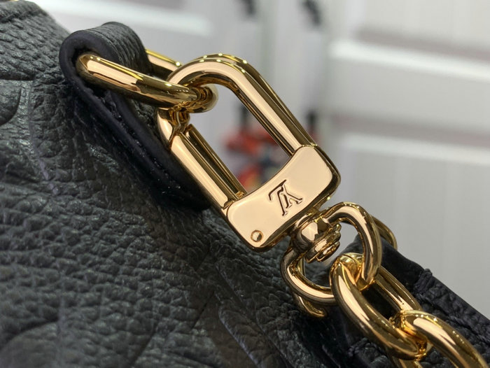 Louis Vuitton Monogram Empreinte Mini Bumbag Black M82335