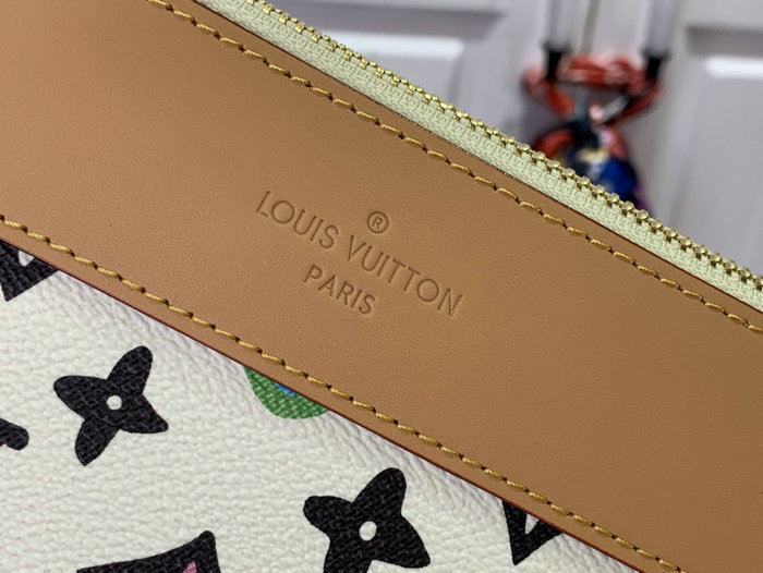 Louis Vuitton Pochette Voyage Souple White M83568