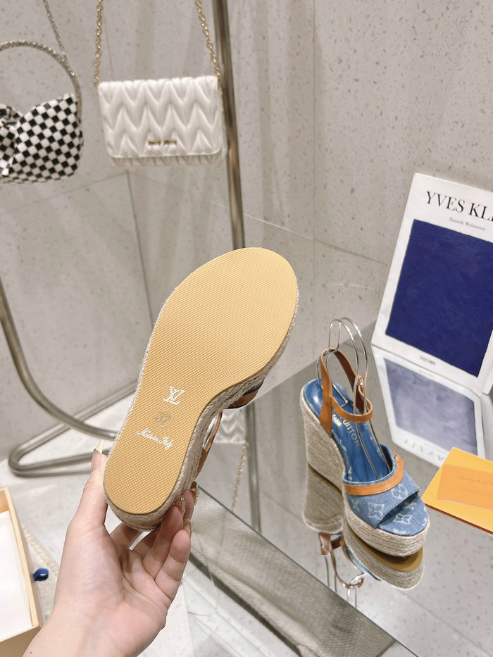 Louis Vuitton Wedge Sandals MSL040106
