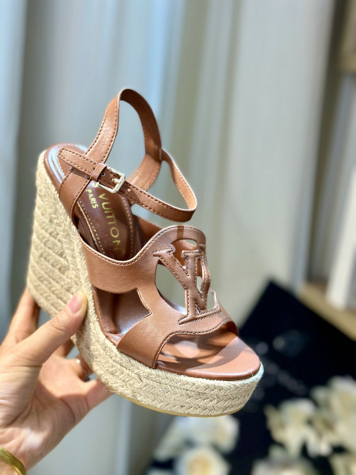 Louis Vuitton Wedge Sandals MSL040108