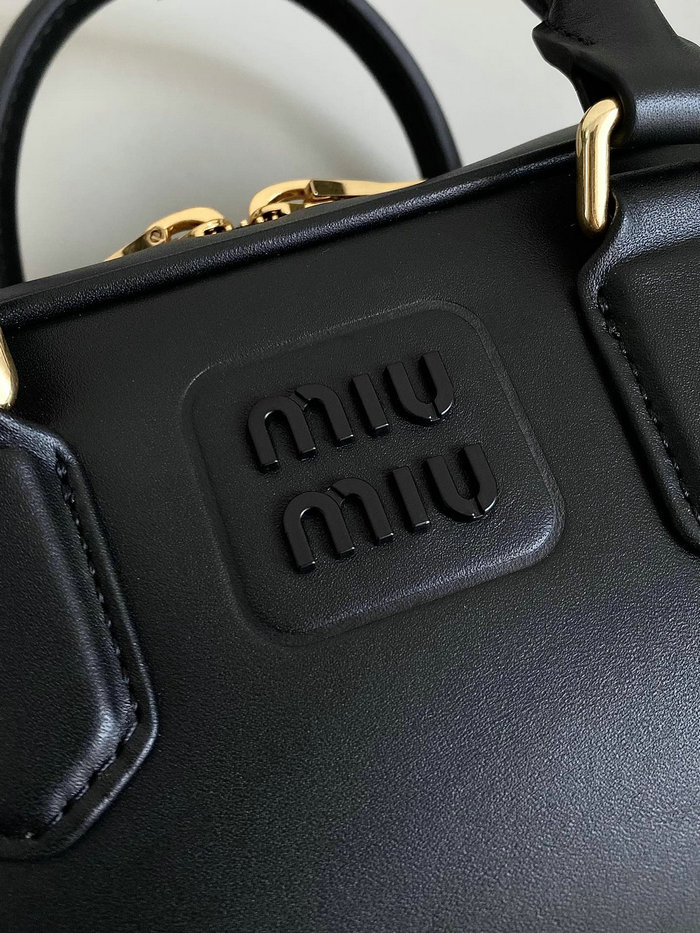 Miu Miu Arcadie leather bag Black 5BB142