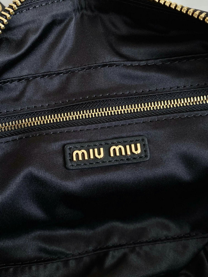 Miu Miu Arcadie leather bag Black 5BB148