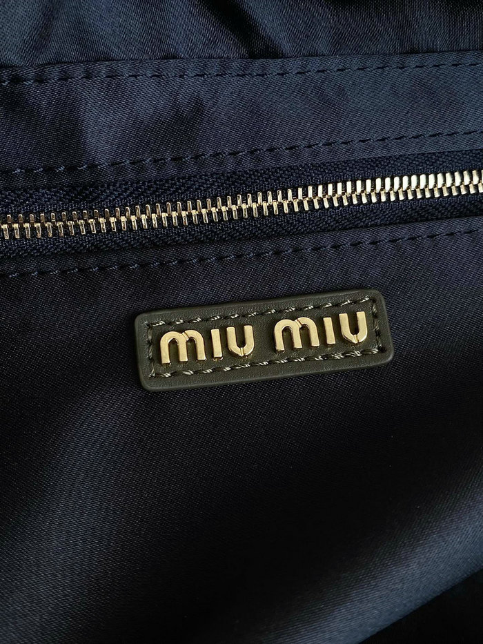 Miu Miu Arcadie leather bag Green 5BB148
