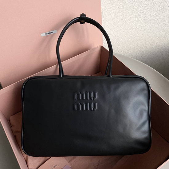 Miu Miu Leather top-handle bag 5BB117