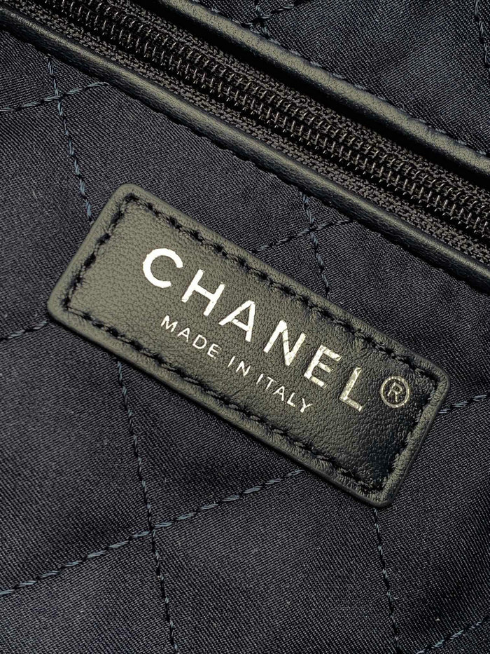 Small Chanel 22 Denim Handbag AS3260