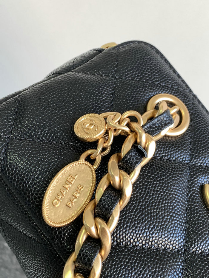Chanel Grain Calfskin Shoulder Bag AS3495