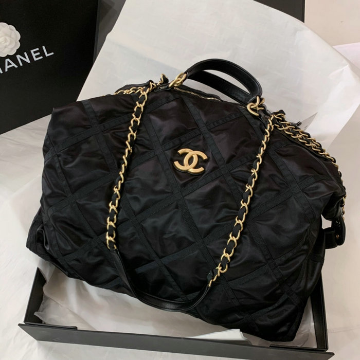 Chanel Nylon Bowling Bag A99150