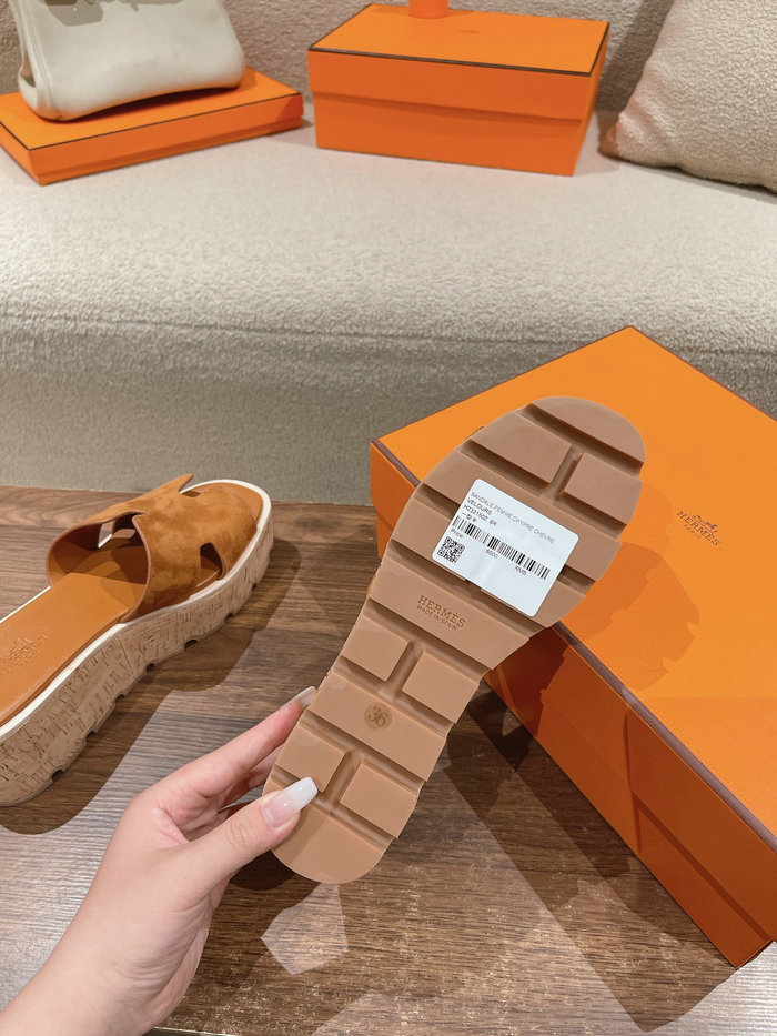 Hermes Wedge Sandals MSH041109