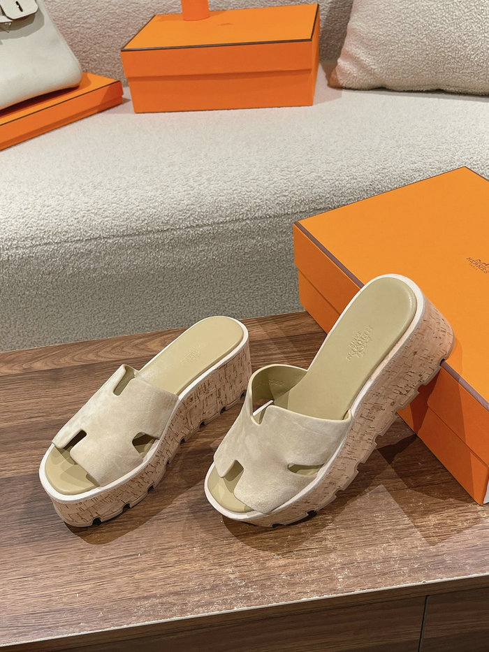 Hermes Wedge Sandals MSH041111
