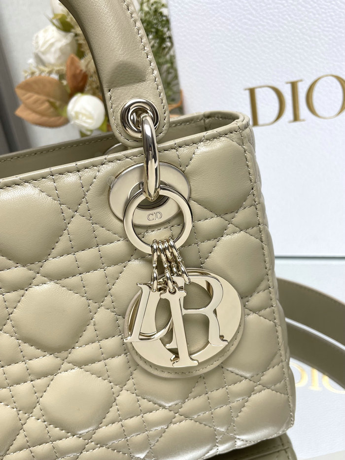 Lady Dior My ABCDior Lambskin Bag Beige DM0538