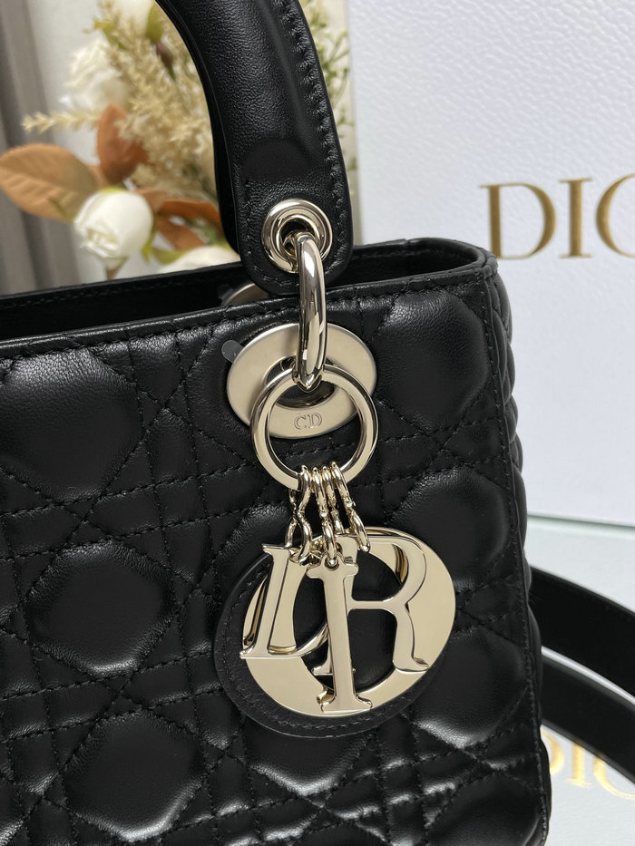 Lady Dior My ABCDior Lambskin Bag Black DM0538