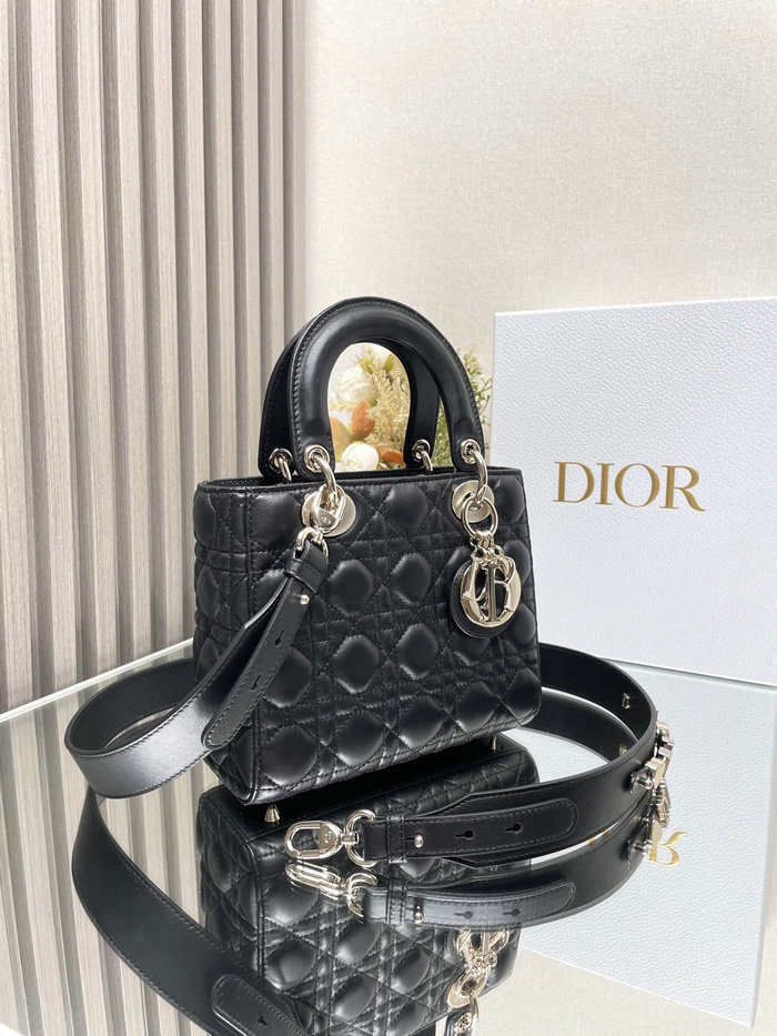 Lady Dior My ABCDior Lambskin Bag Black DM0538