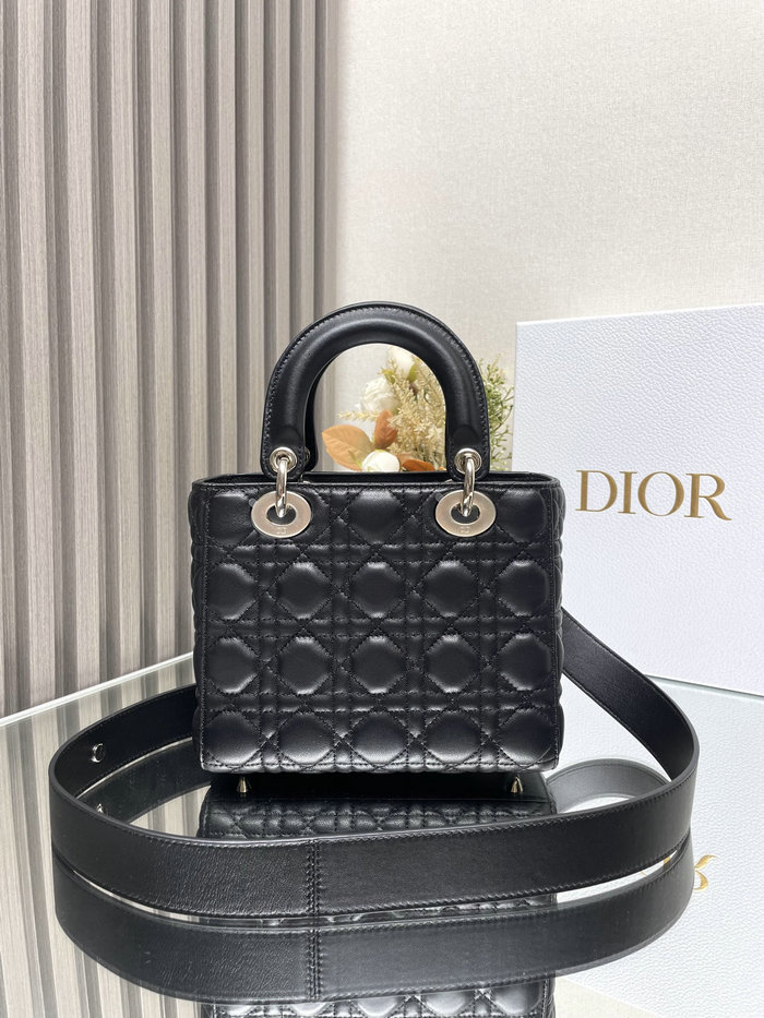 Lady Dior My ABCDior Lambskin Bag Black DM0538