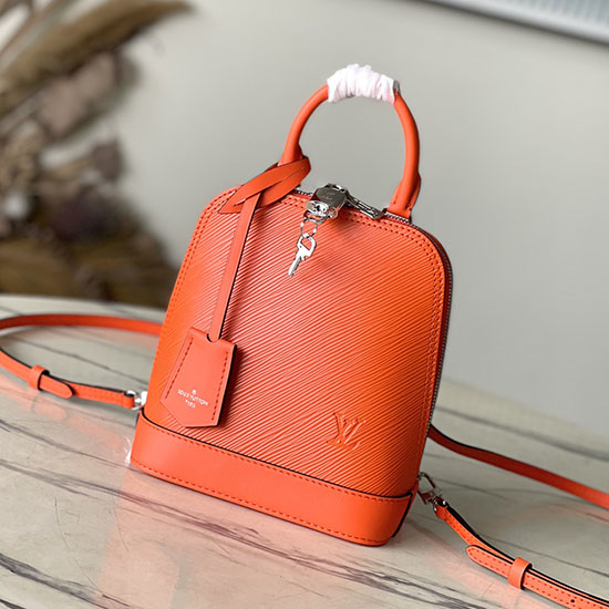 Louis Vuitton Alma Backpack Orange M25103