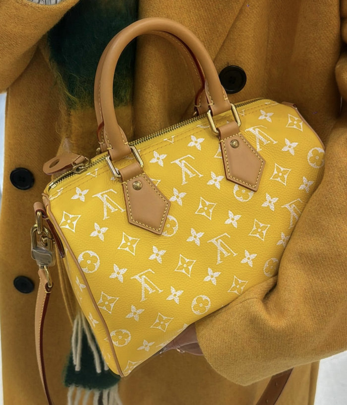 Louis Vuitton Speedy P9 Bandouliere 25 Yellow M24423