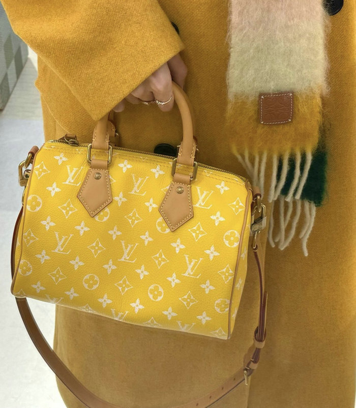 Louis Vuitton Speedy P9 Bandouliere 25 Yellow M24423