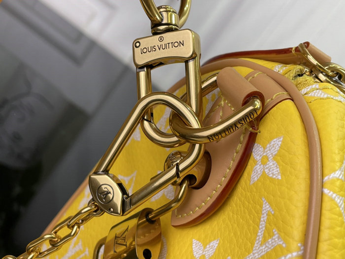 Louis Vuitton Speedy P9 Bandouliere 25 Yellow M24423