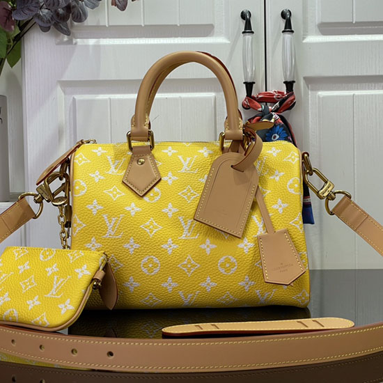 Louis Vuitton Speedy P9 Bandouliere 25 Yellow M24423