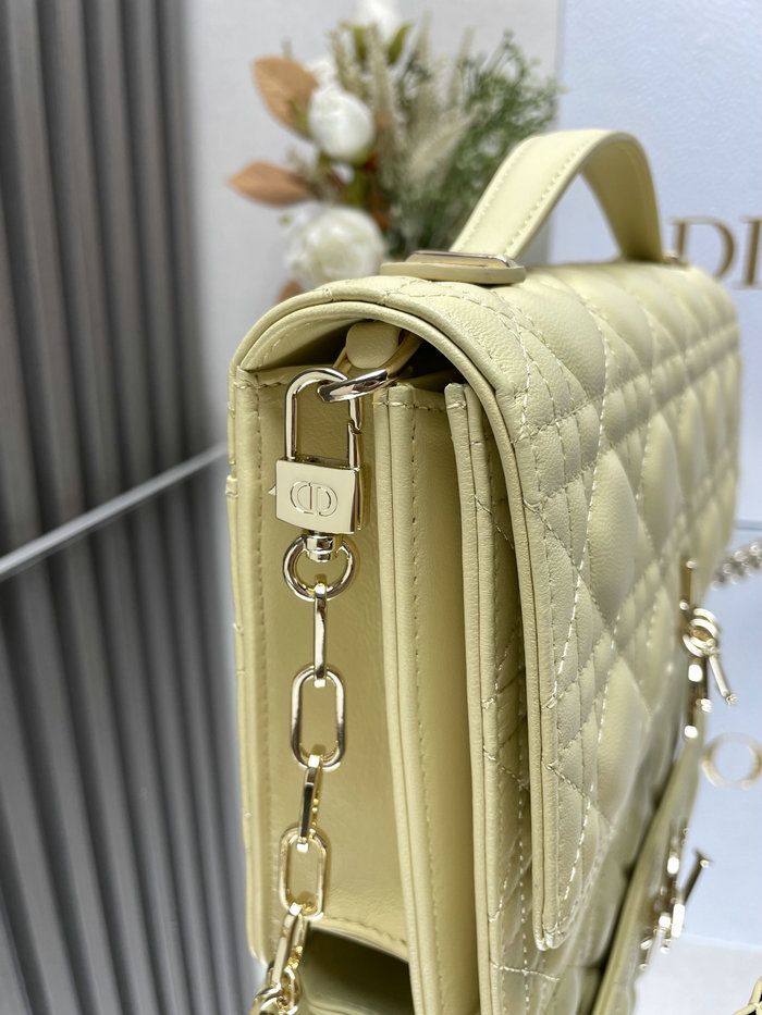 My Dior Top Handle Bag Yellow DM0810