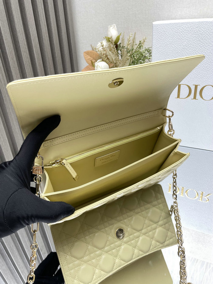 My Dior Top Handle Bag Yellow DM0810