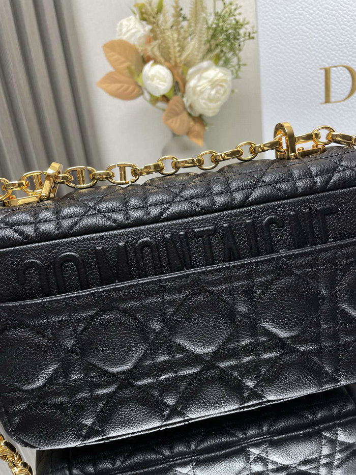 Small Dior Caro Bag Black DM9012