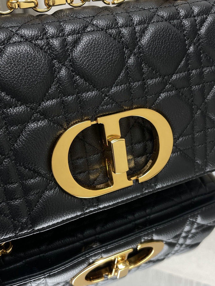 Small Dior Caro Bag Black DM9012