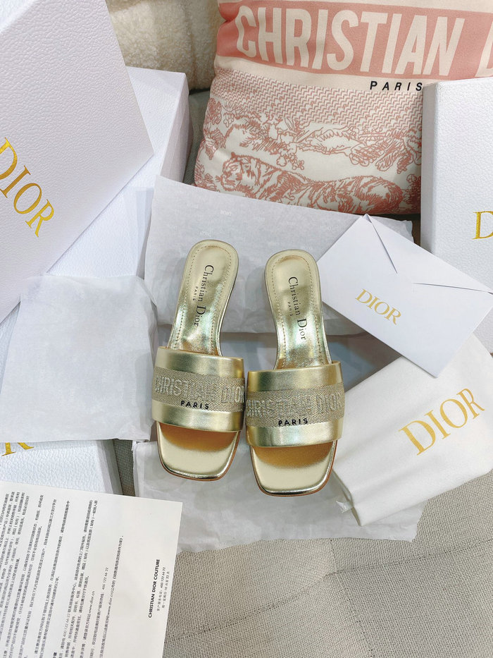 Dior Mid Heel Sandals MSD041601