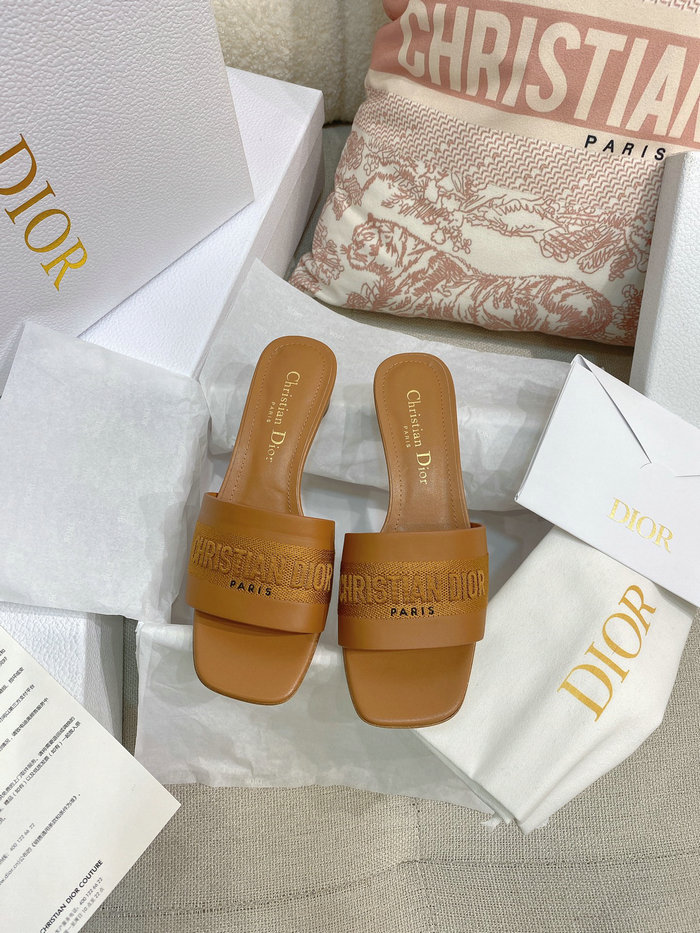 Dior Mid Heel Sandals MSD041607