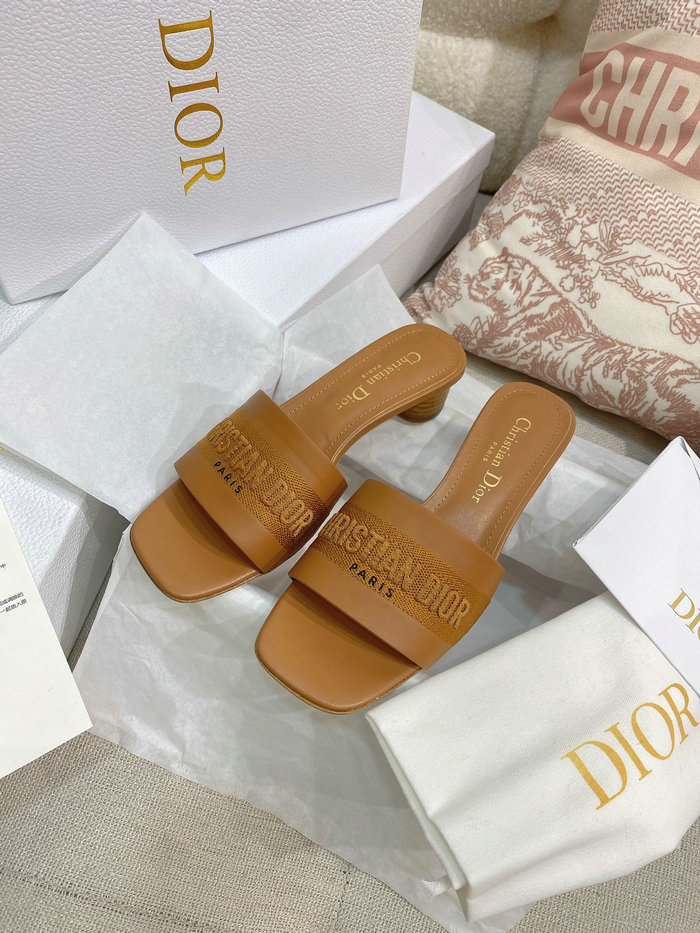 Dior Mid Heel Sandals MSD041607