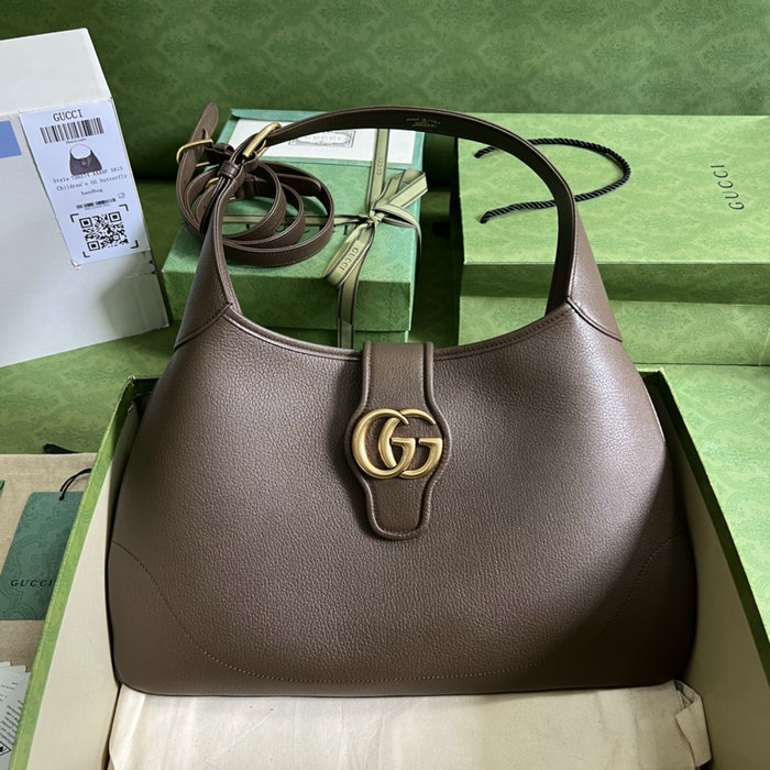 Gucci Aphrodite Medium Shoulder Bag Coffee 726274