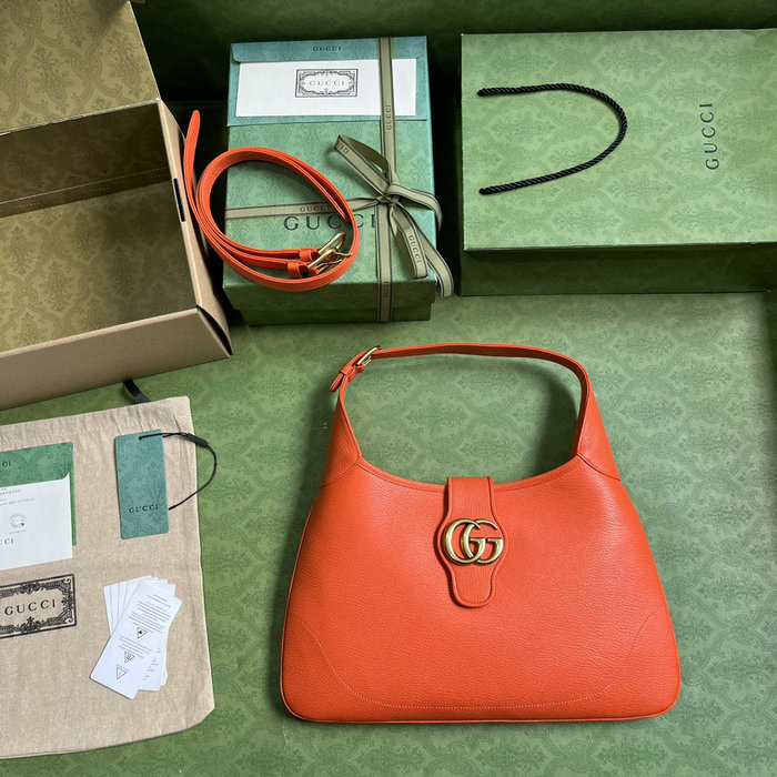 Gucci Aphrodite Medium Shoulder Bag Orange 726274