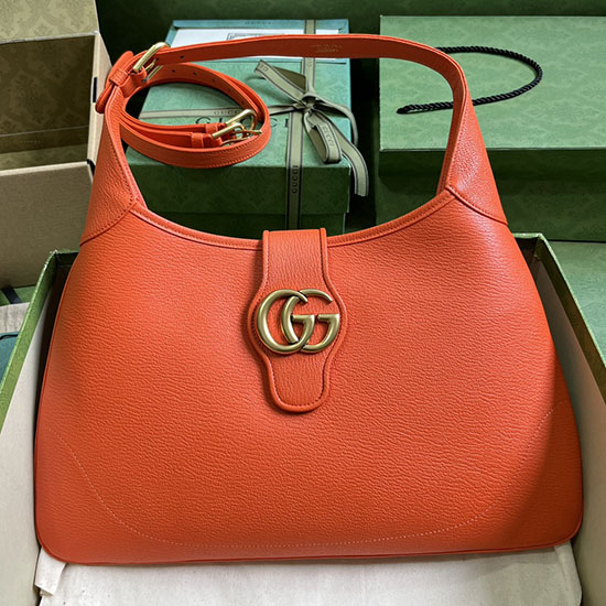 Gucci Aphrodite Medium Shoulder Bag Orange 726274