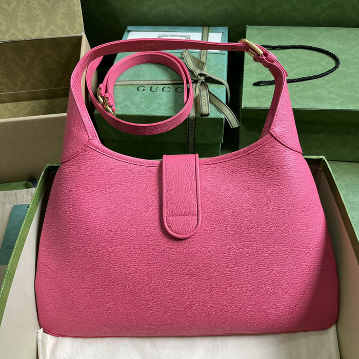 Gucci Aphrodite Medium Shoulder Bag Peach 726274