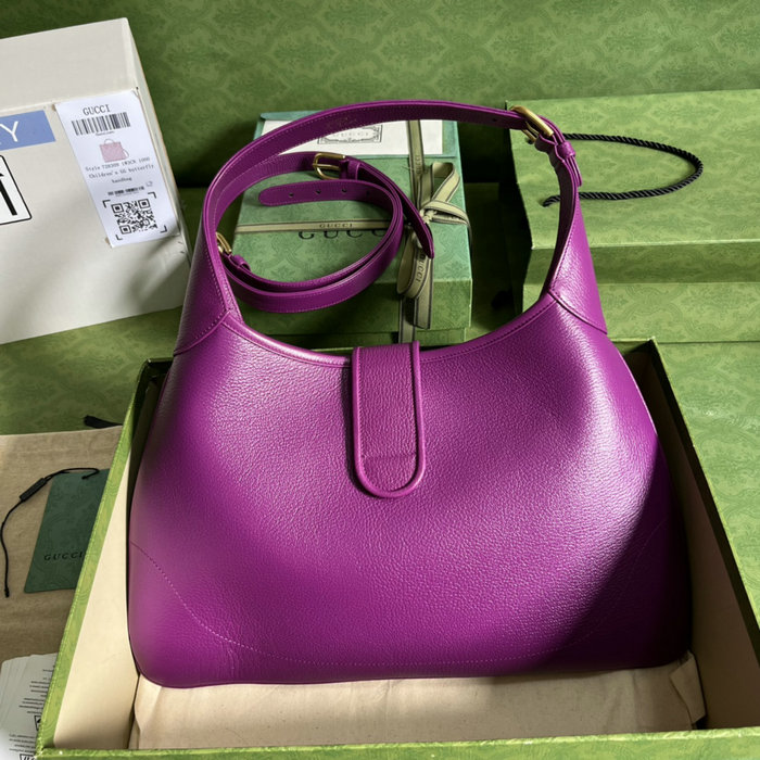 Gucci Aphrodite Medium Shoulder Bag Purple 726274