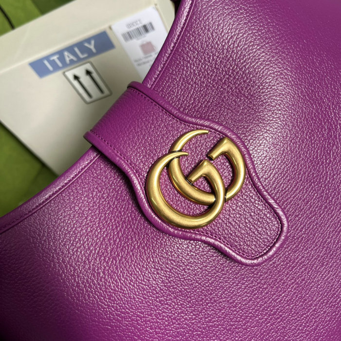 Gucci Aphrodite Medium Shoulder Bag Purple 726274